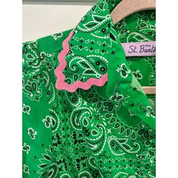 NWT MC2 St. Barth Daisi Bandana Dress Size M - Picture 4 of 9